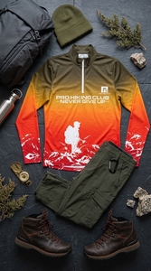 Custom Outdoor Hiking Shirt Long Sleeve Quick Dry Sportswear OEM ODM Lightweight Sportswear Wholesale - Product Image 5