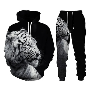 MANWA <b>LEATHERS</b> <b>Men's</b> Hoodies <b>Pants</b> Tracksuit Set Eco-Friendly Lightweight Breathable Polyester/Cotton Four-Way Stretch Fleece - Product Image 5
