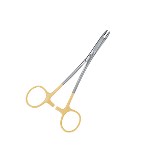 Olsen Hegar Perma Sharp Needle <b>Holder</b> Scissors 14 cm Surgical Dental Instrument Stainless Steel Precision Suturing Kit - Product Image 2