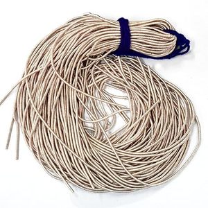 Hilo Metálico Dorado Liso de Cobre para Bordado a Mano, Estilo Francés, para Trabajos de Oro, Bullion, Indian Gimp, Dabka, Purl, Duradero, 3.8cm de Ancho - Product Image 6