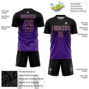 Uniforme de Fútbol Sublimado Personalizado de Primera Calidad, Tejido Transpirable de Malla que Absorbe la Humedad, Ropa Deportiva de Alto Rendimiento - Product Image 2