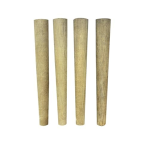 งานแกะสลักไม้สุดประณีต ทำด้วยมือจากไม้สน สไตล์โบราณ ขาเรียว ดีไซน์ทันสมัย สำหรับขาเฟอร์นิเจอร์ ขาไม้ - Product Image 1