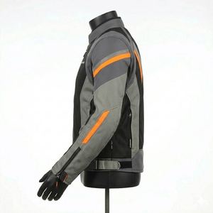 Hot Selling OEM Men's <b>Motorcycle</b> Leather <b>Jacket</b> Sportswear New Design Waterproof Windproof Motorbike <b>Jackets</b> Causal Outdoor Use - Product Image 2