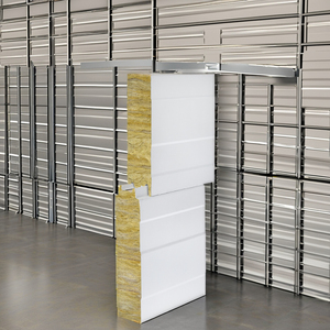 Panel Sándwich OEM para Paredes Internas, Aislamiento Térmico y Acústico, Resistente al Agua y al Fuego, para Uso Industrial - Product Image 2