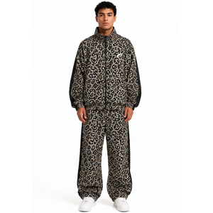 Trendy Custom Print Rain <b>jacket</b> for men OEM Custom Logo <b>Jacket</b> Jogger Two-Piece Sublimation Sporty Outfit Outdoor men's <b>jackets</b> - Product Image 1