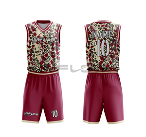 Uniforme de Baloncesto, Béisbol y Sóftbol Sublimado 100% Poliéster, Personalizable con Logotipo del Equipo, Conjuntos Transpirables - Product Image 1