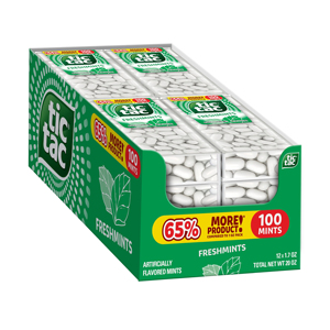 Caramelle <span class=keywords><strong>Tic</strong></span> Tacc all'ingrosso per rinfrescare l'alito, senza zucchero, gusto menta, a basso prezzo - Product Image 1