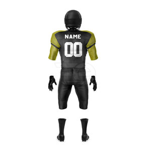 Uniforme de football américain de haute qualité à manches courtes, léger, personnalisé pour les joueurs, vêtements de sport pour l'entraînement des équipes, pour hommes - Product Image 3