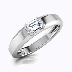 Bague de Fiançailles en Moissanite et Diamant de Laboratoire de Luxe, Plaqué Argent, Certifiée IGI, Taille Brillant, Usage Quotidien, Vente en Gros - Product Image 1