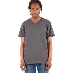 Camiseta de Alta Calidad con Cuello en V de 6.2oz, Personalizable con Impresión, Estilo Urbano, Manga Corta - Product Image 6