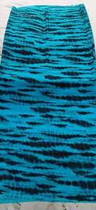 Tissu en mousseline tie-dye soudanais 100 % polyester, léger et transparent, pour vêtements féminins et sari - Product Image 6