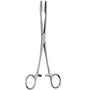 PROMOTION EXCEPTIONNELLE : Pinces à éponges bleues, revêtement spécial, 9,50'' droites, instruments électrochirurgicaux gynécologiques, certifiées CE - Product Image 4