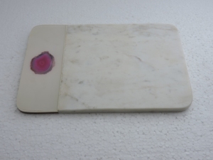 Tabla de cortar de mármol y madera de diseño recién llegado, tabla de cortar de piedra y madera a un precio muy atractivo - Product Image 5