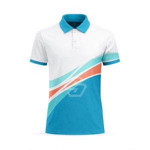 Camisetas de Secado Rápido para Hombre, Camisetas de Polo de Golf Bordadas con Logotipo Personalizado de Alta Calidad, Transpirables, 100% Poliéster, Logotipo Personalizado - Product Image 2