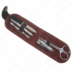 Premium 5 Piece Custom Color Stainless Steel Nail Care <b>Set</b> Private Label Manicure <b>Pedicure</b> Tools for Men Wholesale - Product Image 5