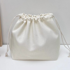 Bolsas de Algodón con Cordón Ajustable, Impresión Digital, Ecológicas, Bolsitas de Muselina Tejida, Color Negro, Varios Tamaños - Product Image 2