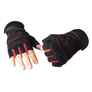 ถุงมือขี่จักรยานครึ่งนิ้วถุงมือยกน้ำหนักยิมยิมถุงมือยกน้ำหนักฟิตเนสยิมออกแบบได้ตามต้องการ - Product Image 2