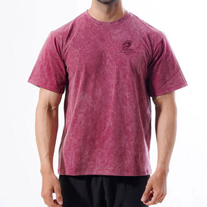 Vêtements décontractés écologiques, légers, respirants et confortables pour hommes, t-shirts effet délavé pour les aventures et l'usage en plein air - Product Image 1