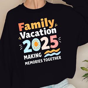 Sudaderas de mujer Family Vacation 2025 Making Memories - Product Image 4