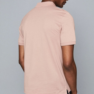 Camisa de Manga Corta de Lona Marrón para Hombre, Color Sólido, Estilo Casual de Negocios, Alta Calidad, Secado Rápido - Product Image 5