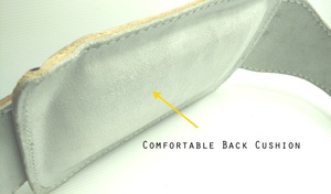 Heavy Duty Leather Dip Belt Real Metal <b>Chain</b> Adjustable Weightlifting Belt for Gym Training Fitness Workout Equipment - Product Image 4