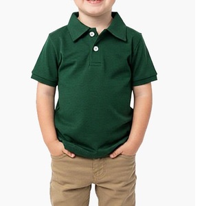 Nouveau T-shirt Polo Tendance 2026 pour Garçons, Couleur Jaune, Enfants 2-6 Ans, Hauts d'Été Respirants pour Tout-petits et Bébés - Product Image 2