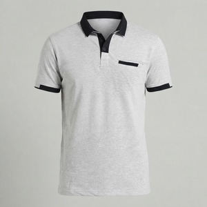 Nouveau T-shirt de sport équestre pour homme en Spandex/Polyester respirant, antibactérien, à séchage rapide, manches courtes, blanc, rouge, bleu marine, tricoté - Product Image 4