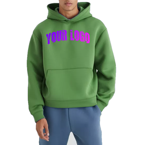 Sweat à capuche personnalisé de qualité supérieure, entièrement imprimé, en coton, pour hommes, en vente à bas prix. - Product Image 1