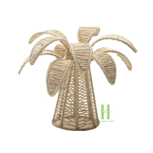 Meilleures ventes 2026 : Porte-bougies, lanternes et pots à bougies en rotin naturel, designs OEM personnalisés, décoration palmier, fait main pour la maison - Product Image 3