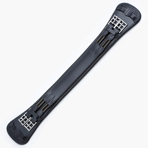 Professionnel de haute qualité fait à la main en cuir noir circonférence équestre confortable doux rembourré cheval gaufre armure néoprène Dressage - Product Image 1
