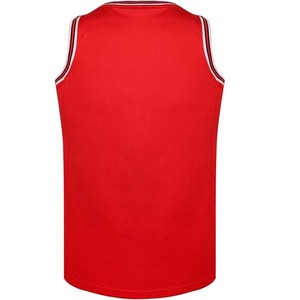 เสื้อบาสเก็ตบอลแบบกลับด้านได้สำหรับทีมชาย หมายเลขทีม 100% โพลีเอสเตอร์ ระบายอากาศได้ดี สีดำและสีขาว สำหรับฝึกซ้อมในฤดูหนาว - Product Image 3