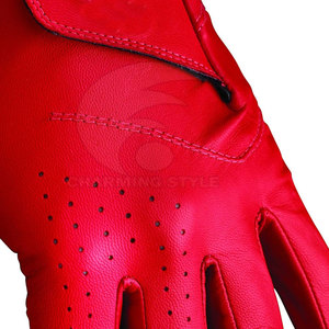 Guantes de golf de cuero, ligeros, flexibles, transpirables, con correa ajustable para práctica de golf y entrenamiento. - Product Image 6