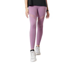 Yoga <b>Leggings</b> Gym Ribbed Soft Breathable <b>Fleece</b> Thick Nylon Spandex Cotton Winter Custom Logo Mid-Calf for Women - Product Image 2