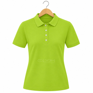เสื้อโปโลผู้หญิงพรีเมียมผ้าปิเก้ แขนสั้น สำหรับกอล์ฟ  OEM ODM รับผลิตแบรนด์ส่วนตัว ชุดลำลอง ชุดยูนิฟอร์ม ชุดทำงาน - Product Image 5
