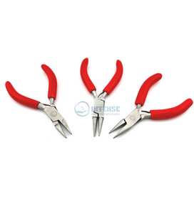 Instrumentos quirúrgicos intensos de primera calidad, alicates combinados de punta de cadena de 5 pulgadas, herramienta de fabricación de joyas, punta de acero inoxidable de 1,3 pulgadas, artesanía de abalorios DIY - Product Image 5