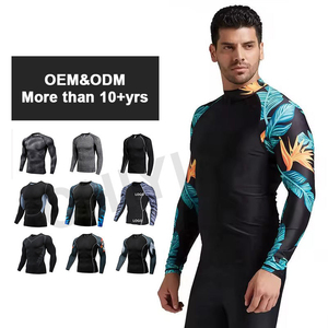 Maillot de bain à manches longues pour homme, protection UV, séchage rapide, pour le surf, la plage et les activités sportives - Product Image 5