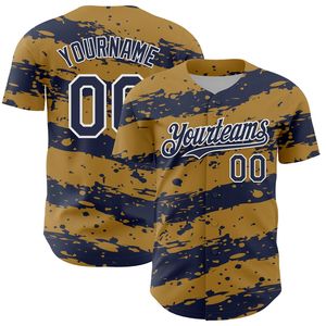 Maillot de baseball personnalisé pour adultes, impression par transfert thermique, respirant, 100% polyester, col rond, manches courtes, uniforme d'équipe unisexe - Product Image 1
