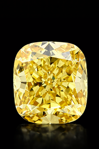 Diamant de laboratoire jaune vif fantaisie certifié IGI, 1 à 15 carats, VVS, taille poire, coussin, émeraude, bague de fiançailles solitaire, diamant CVD - Product Image 3