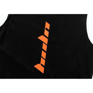 Camiseta sin Mangas Negra para Hombre Franklin International, Cuello Redondo, Estilo Casual, Material Transpirable de Spandex/Algodón, Antiencogimiento, ALTA CALIDAD - Product Image 6