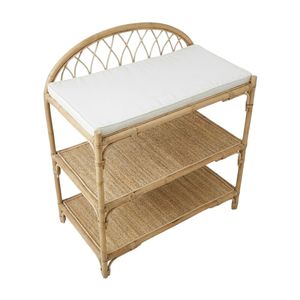 Cheap Price Rattan Baby <b>Change</b> Table Children Furniture Nursery Room Functional Woven Stand Factory Price High Quality Hot Sale - Product Image 2