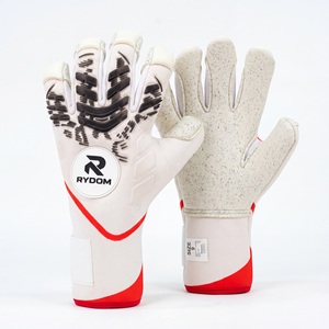 Guantes de Portero de Fútbol de Látex Grueso Profesional de Alta Calidad, Corte Negativo, Transpirables, de Cuero, con Protección para los Dedos para Jóvenes - Product Image 1