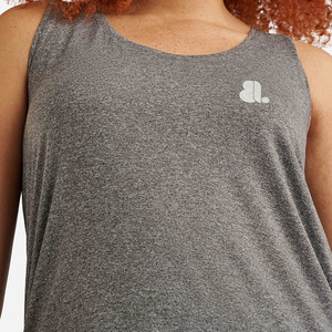 Women's Solid Casual Breathable <b>Flowy</b> Tank <b>Top</b> with Jersey Fabric ODM Supply - Product Image 6