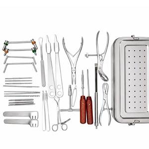Petit ensemble d'instruments orthopédiques, 30 pièces, outils de fixation osseuse pour chirurgie traumatique - Product Image 1
