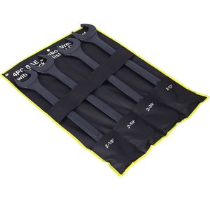 Jeu de clés mixtes SAE extra larges SAE Jumbo, 4 pièces avec sac de rangement inclus, oxyde noir - Product Image 4