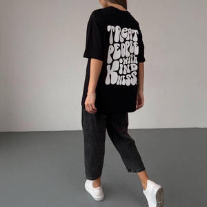 เสื้อยืดลายฟอกสีคุณภาพสูง เสื้อยืดผู้หญิงขายส่ง แขนสั้น ผู้จัดจำหน่ายเสื้อยืดผู้หญิง เสื้อยืดลายฟอกสีคุณภาพสูง - Product Image 5