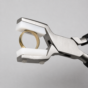 Pince à anneaux avec mâchoires en nylon, outil de formage d'anneaux de 140 mm, sans rayures, ZetomedPro - Product Image 4
