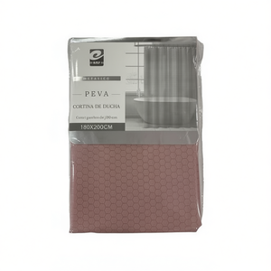 Rideau de douche 180x220 de qualité supérieure, imperméable en PEVA, pour salles de bain élégantes - Product Image 2