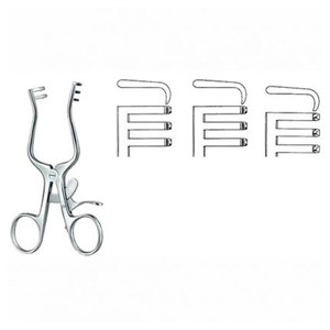 Distractor Espinal Modular con Bisagras y Recubrimiento Cerámico de Larga Duración, Retractor Ortopédico Hintermann - Product Image 1