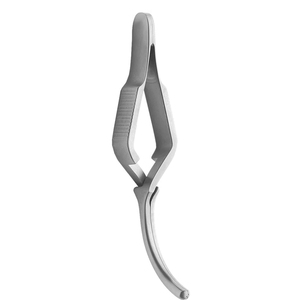 Pince de DeBakey en acier inoxydable allemand, courbée de 4,5 cm, manuelle, pour micro-chirurgie vasculaire, hémostatique et d'occlusion, 9,5 cm - Product Image 4