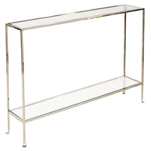 Handcrafted Metal <b>Console</b> <b>Table</b> with Marble Top Modern Design Luxury Living Room Furniture Customizable Easy to Clean - Product Image 1